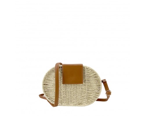 Bolso Bandolera Rafia